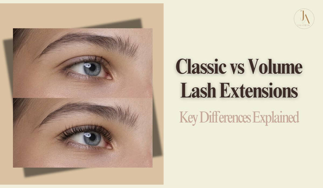 Classic vs Volume Lash Extensions: Key Differences Explained