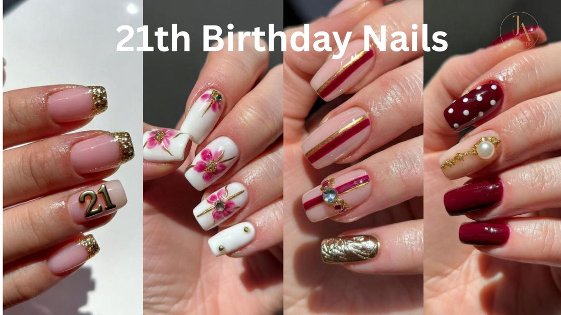 21st Birthday Nails Short: 25+ Chic Designs | J.Aesthetic