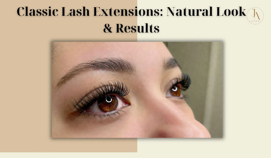 Classic Lash Extensions: Natural Look & Results