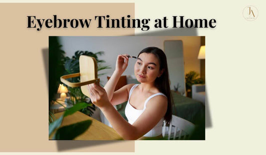Eyebrow Tinting at Home