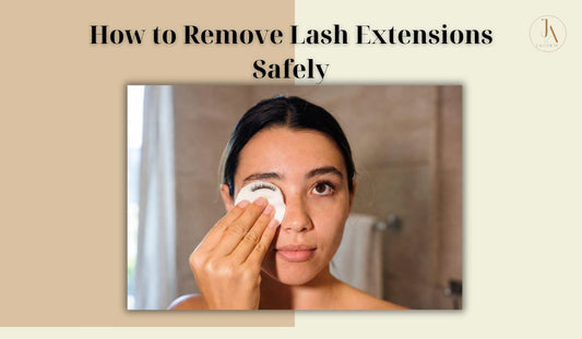 How to Remove Lash Extensions Safely