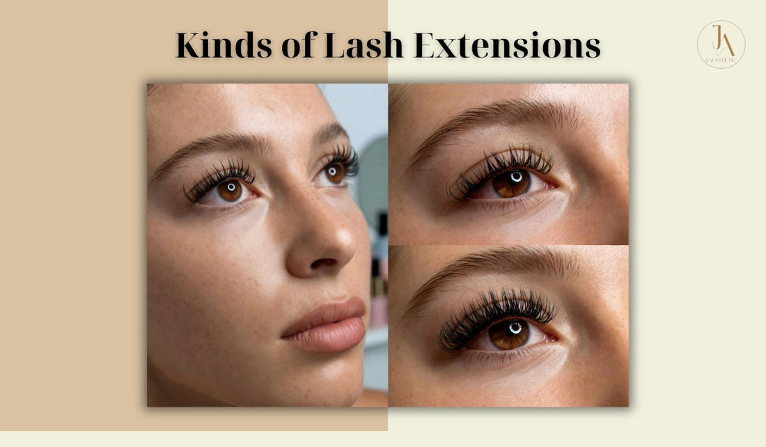 Kinds of Lash Extensions: Styles & Materials Guide