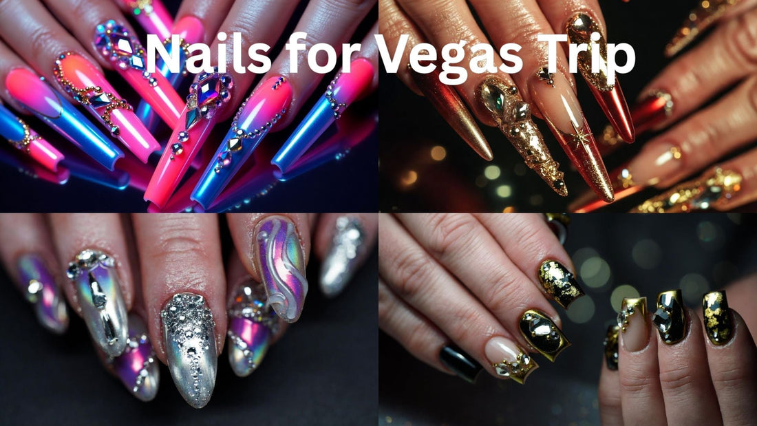 Nails for Vegas Trip: 25 Bold Designs | J.Aesthetic