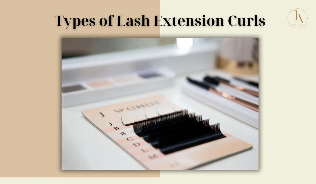 Types of Lash Extension Curls: Shapes & Effects