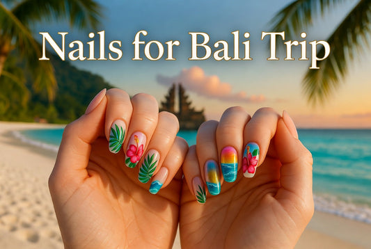 Nails for Bali Trip: 27 Tropical Nail Ideas | J.Aesthetic