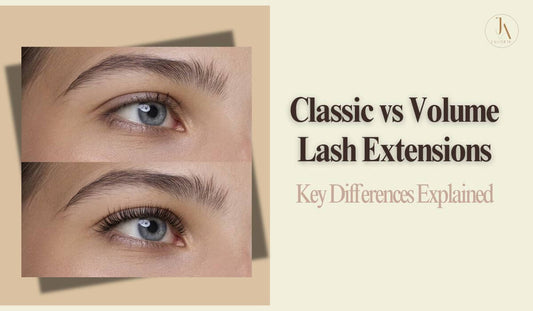 Classic vs Volume Lash Extensions: Key Differences Explained