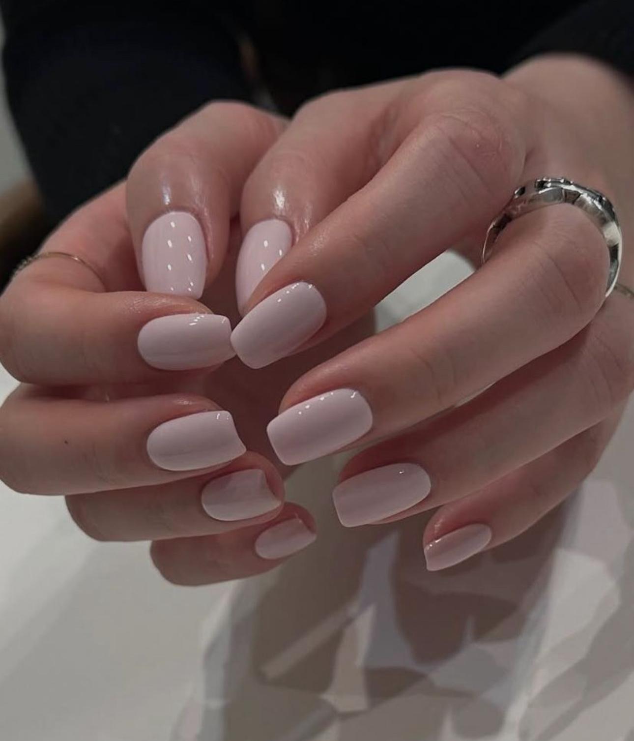 Russian Manicure Long