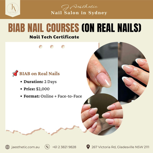 BIAB Nail Course Sydney | Builder Gel on Real Nails (2 Days)