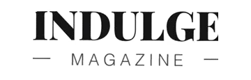 Indulge Magazine logo featured on the J.Aesthetic homepage