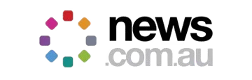 news.com.au logo featured on the J.Aesthetic homepage