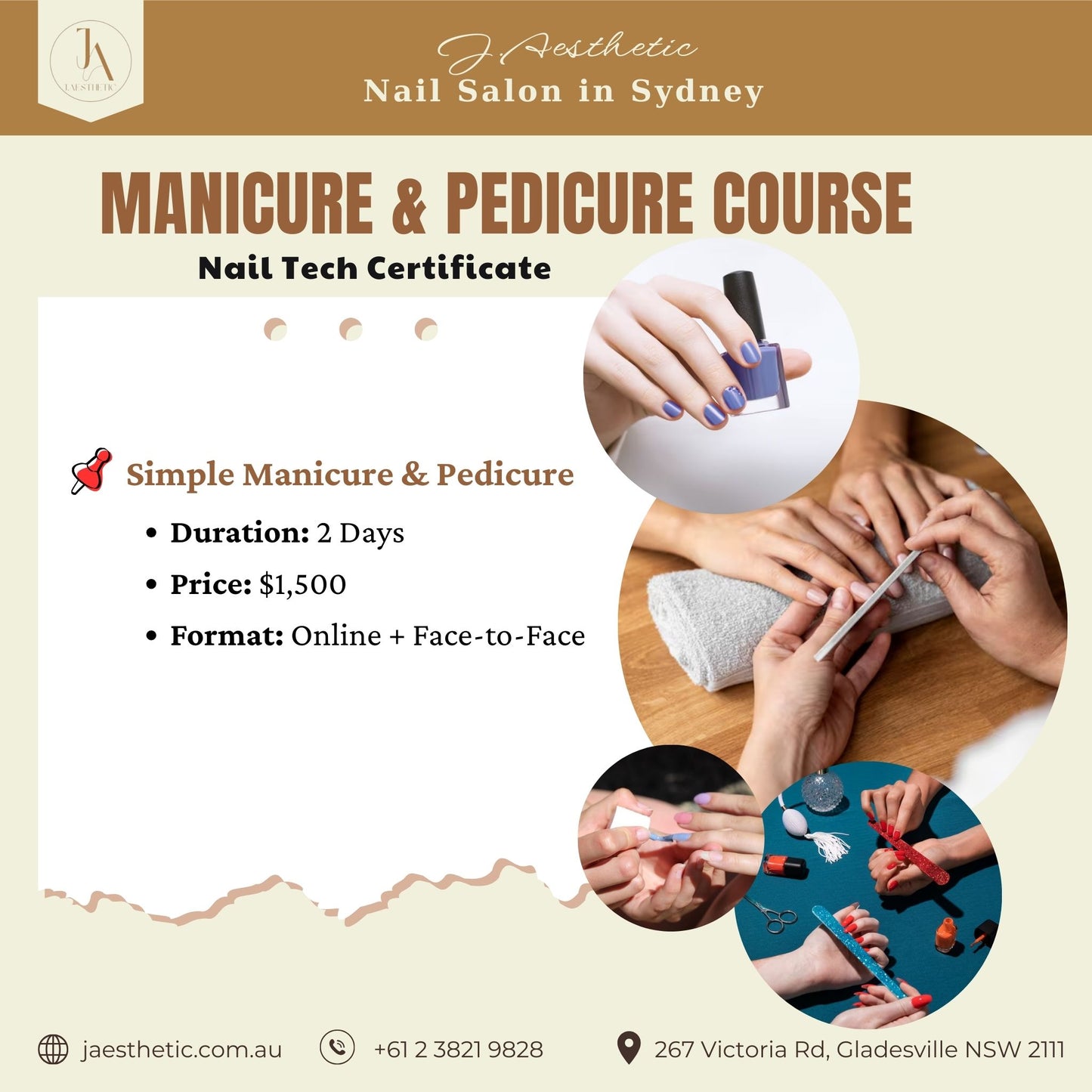 Manicure & Pedicure Course in Sydney | Online Nail Course