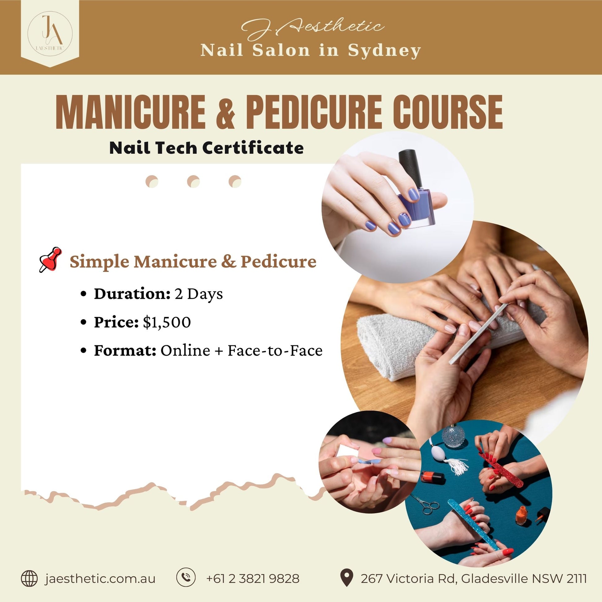 Manicure & Pedicure Course in Sydney | Online Nail Course